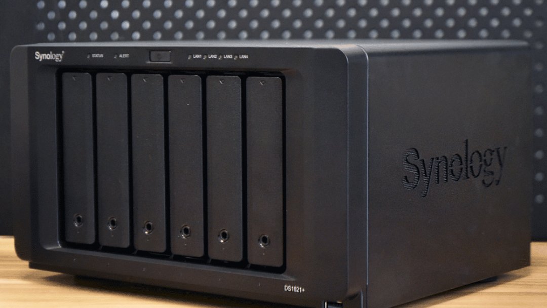 NAS Synology utilisé pour la sauvegarde des données d'une PME à Liège